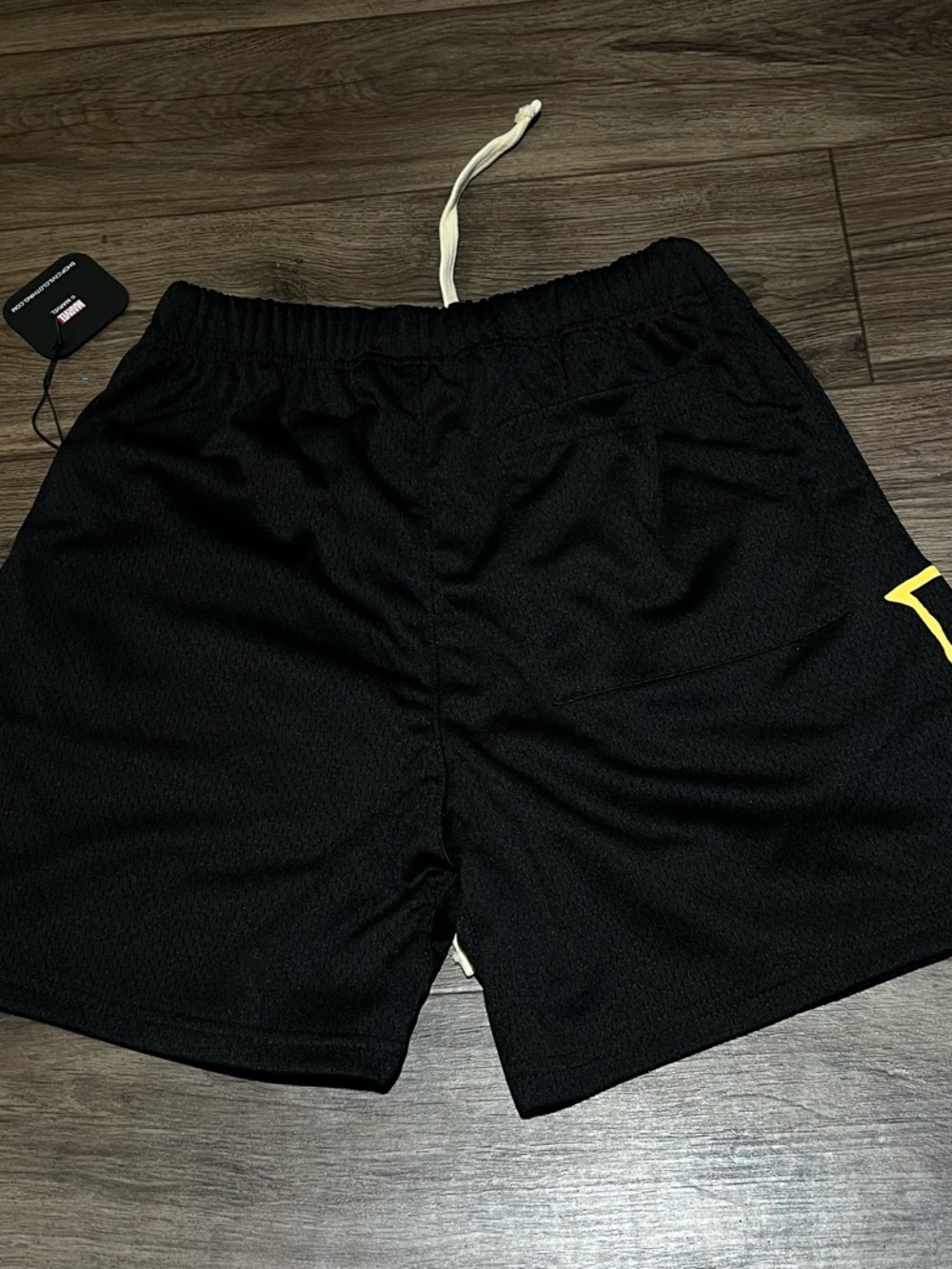 Civil Regime x Marvel Wolverine Shorts NWT Black Mesh Gym Bodybuilding Mens Smal - Picture 5 of 5